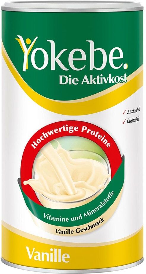 Yokebe Vanille - Diätshake zur Gewichtsabnahme - mit Protein