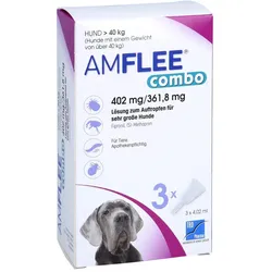 Amflee combo 402/361,8 mg Hunde bis 40 kg