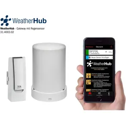 TFA WeatherHub SET3, Wetterstation Zubehör, Weiss