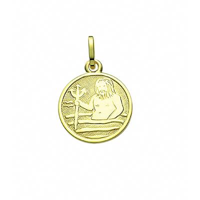 Sternzeichenanhänger ADELIA´S "Sternzeichen Anhänger Wassermann 333 Gold ( 8K )", gold, Schmuckanhänger, Damen, Wassermann, Gold, Goldanhänger Wassermann