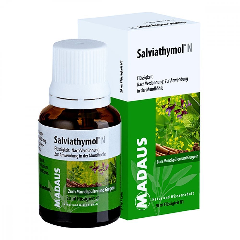 Cooper Consumer Health Deutschland GmbH Salviathymol N MADAUS: Mundspülung bei Entzündungen 11548391
