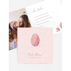 Osterkarten selbst gestalten mit Spruch und Fotos im Onlinedesigner bei Meine-Kartenmanufaktur.de