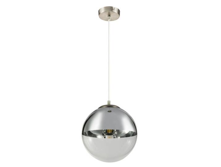 Globo Hängeleuchte, Chromfarben, Transparent, Metall, Glas, Kugel, 120 cm, CE, beliebig kürzbar, Lampen & Leuchten, Innenbeleuchtung, Hängelampen, Pendelleuchte