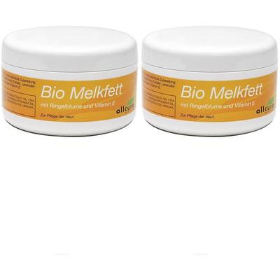 Melkfett BIO mit Ringelblumen und Vitamin E Creme 2x 2x150 ml