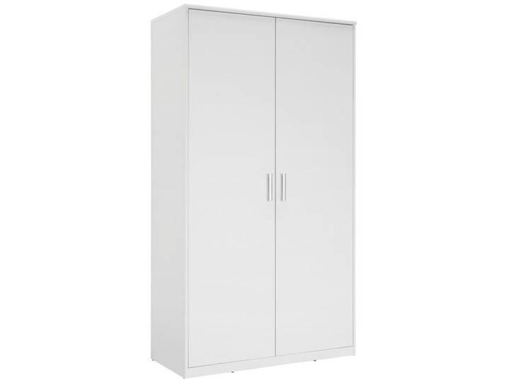Xora Drehtürenschrank, Weiß, 1 Fächer, 106x194x54 cm, erweiterbar, Typenauswahl, Schlafzimmer, Kleiderschränke, Drehtürenschränke
