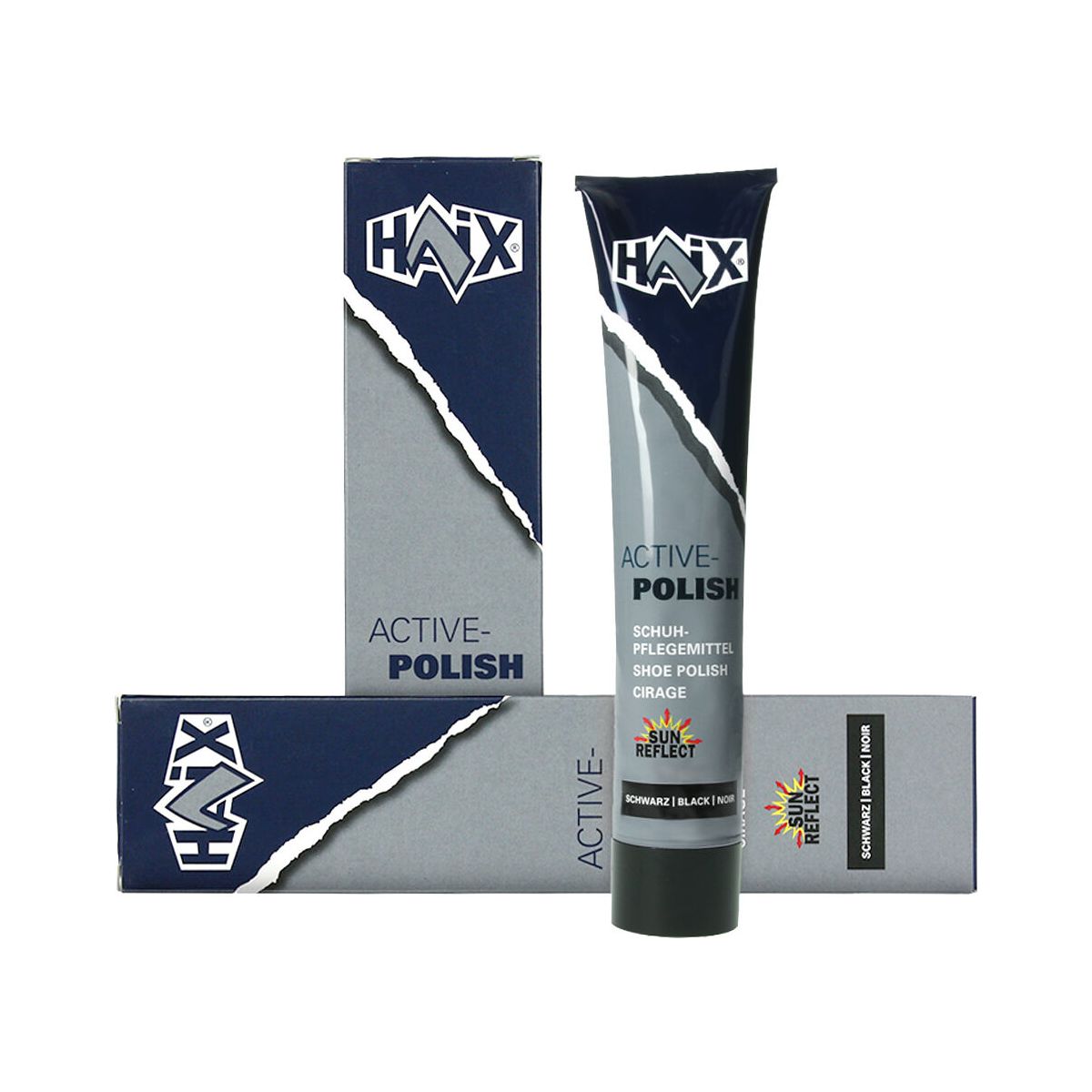 HAIX Schuhcreme Schwarz 200 ml neutral Tube 900061