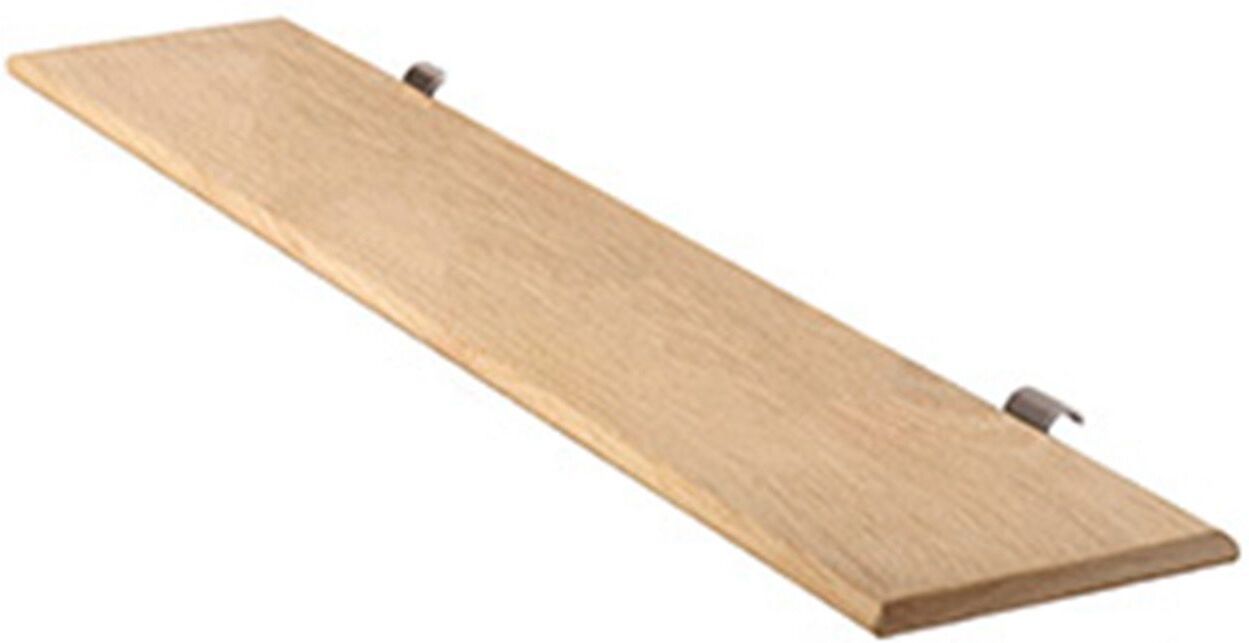 Kermi Credo Half flat Handtuchablage 60 cm, Heizung, ZC01260002, holz hell - holz hell