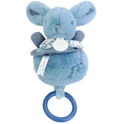Doudou et Compagnie, Spieluhr, Musikspieluhr Hase blau 20cm