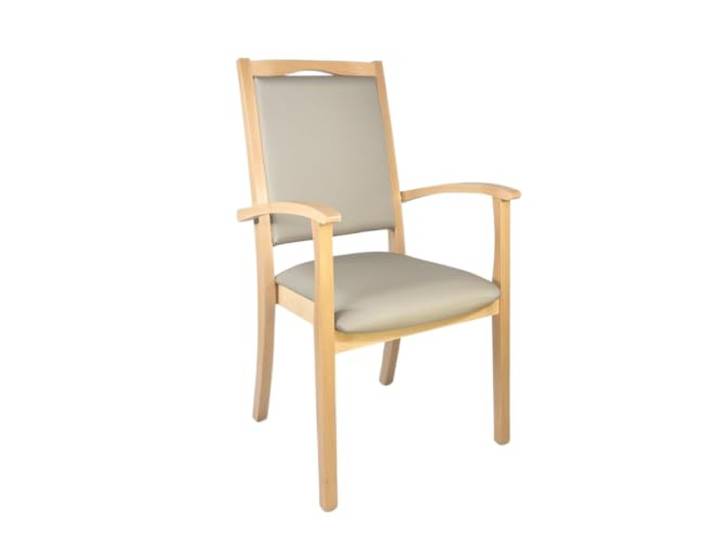Erides Alexander Hochlehner Seniorenstuhl – Ergonomischer Armlehnenstuhl für Senioren und Pflege