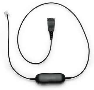 Jabra GN Jabra cordon limiteur QD, RJ9 Llimiteur acoustique pour téléphones fixes