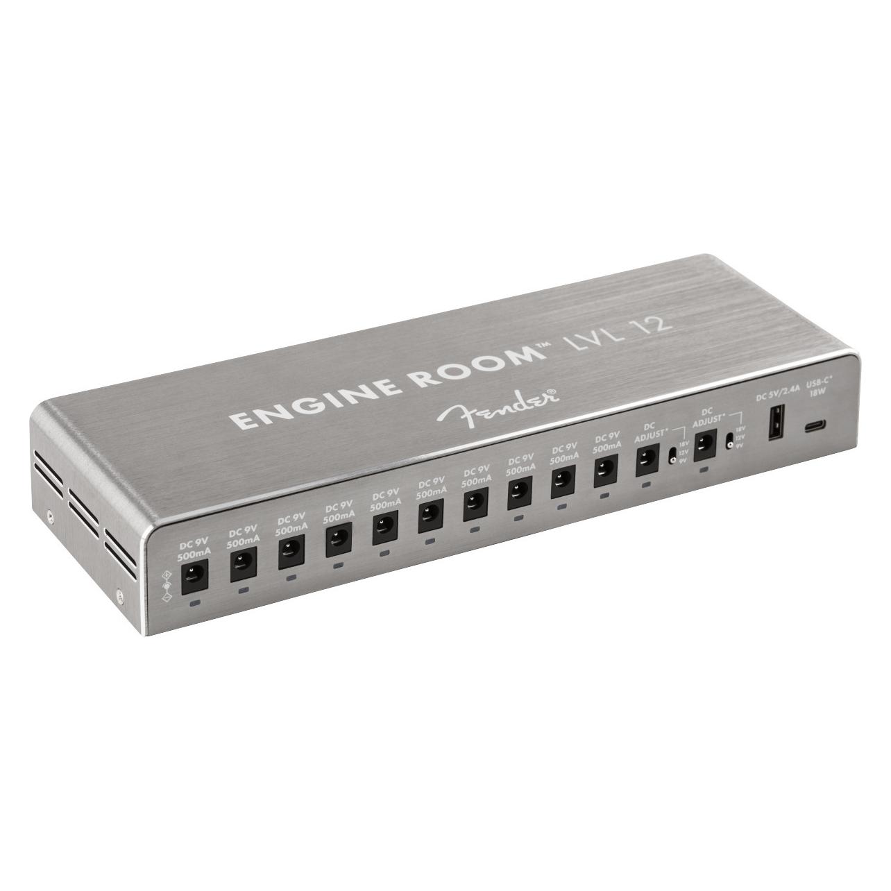 Fender Engine Room LVL12 Power Supply multi-voeding voor effectpedalen (023-0106-012)