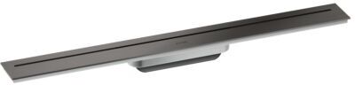 Hansgrohe Drain Duschrinne 42520340 700mm, Fertigset, frei im Raum, brushed black chrome