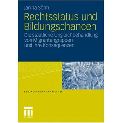 Rechtsstatus und Bildungschancen, Fachbücher von Janina Söhn