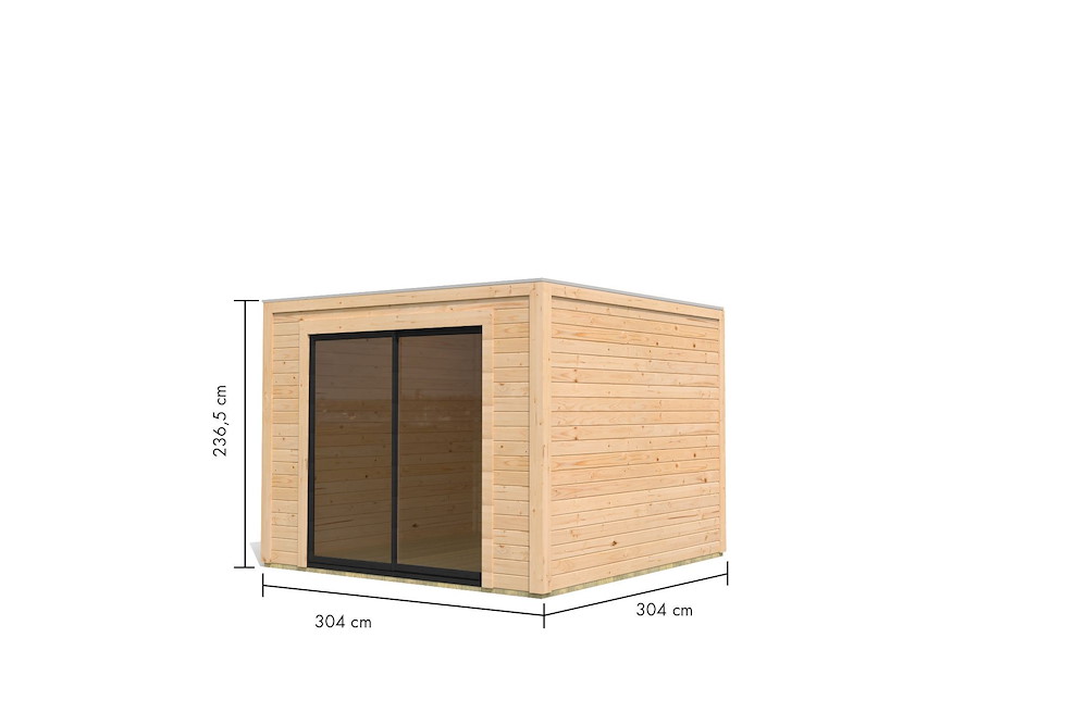 KARIBUHOLZT GH Dice 1 natur 308x308x242 16954063