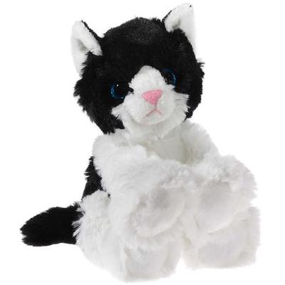 Heunec - Friends4ever - Glitter Kitty - Katzen-Baby schwarz/weiß, 20cm
