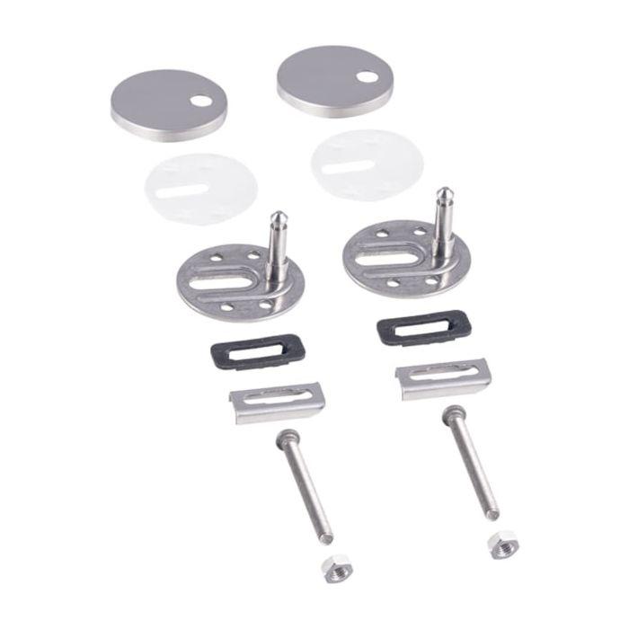 Geberit Renova Fixierbolzen-Set 244177001 QuickRelease, Entriegelung zentral, für WC-Sitz