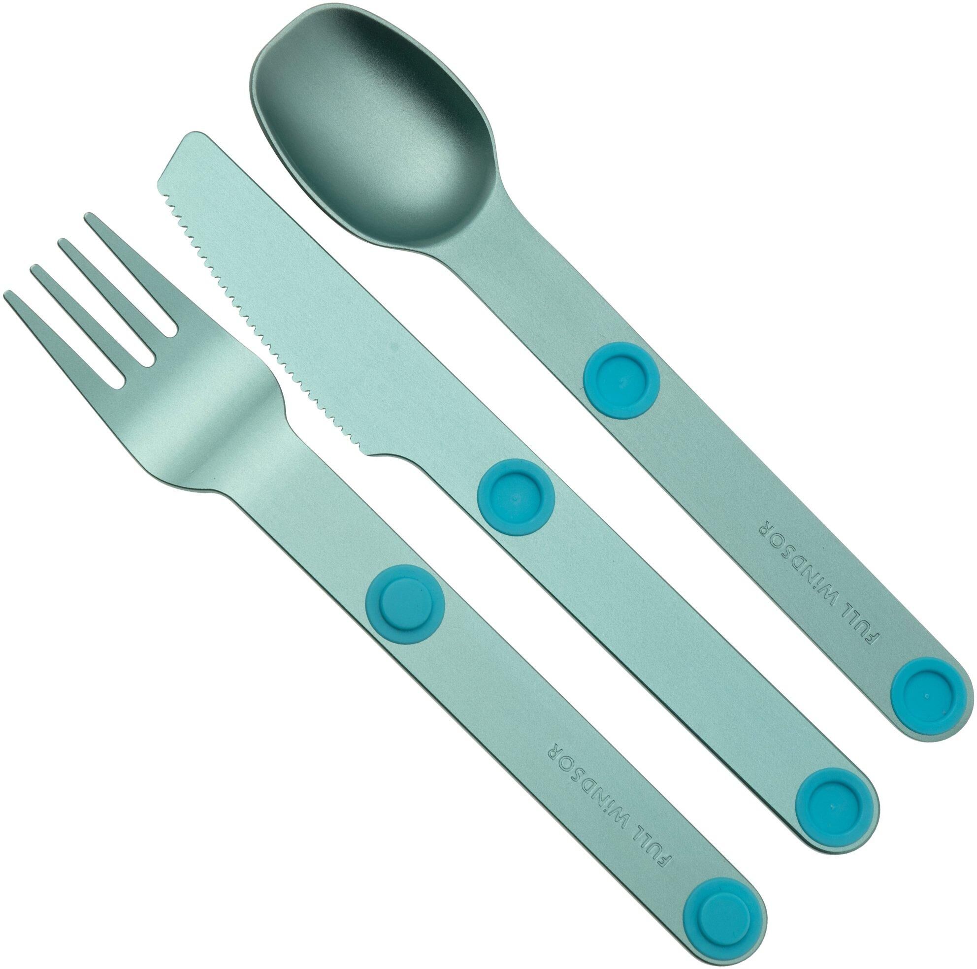 Sztućce outdoorowe FULL WiNDSOR Magware MAG-SS-TUR Tropical Turquoise