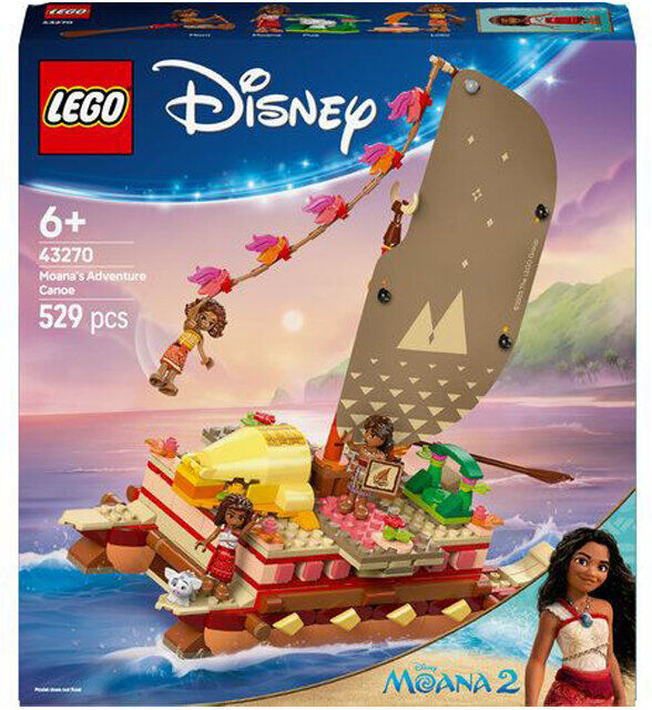 Lego CANOA AVENTURAS VAIANA 43270