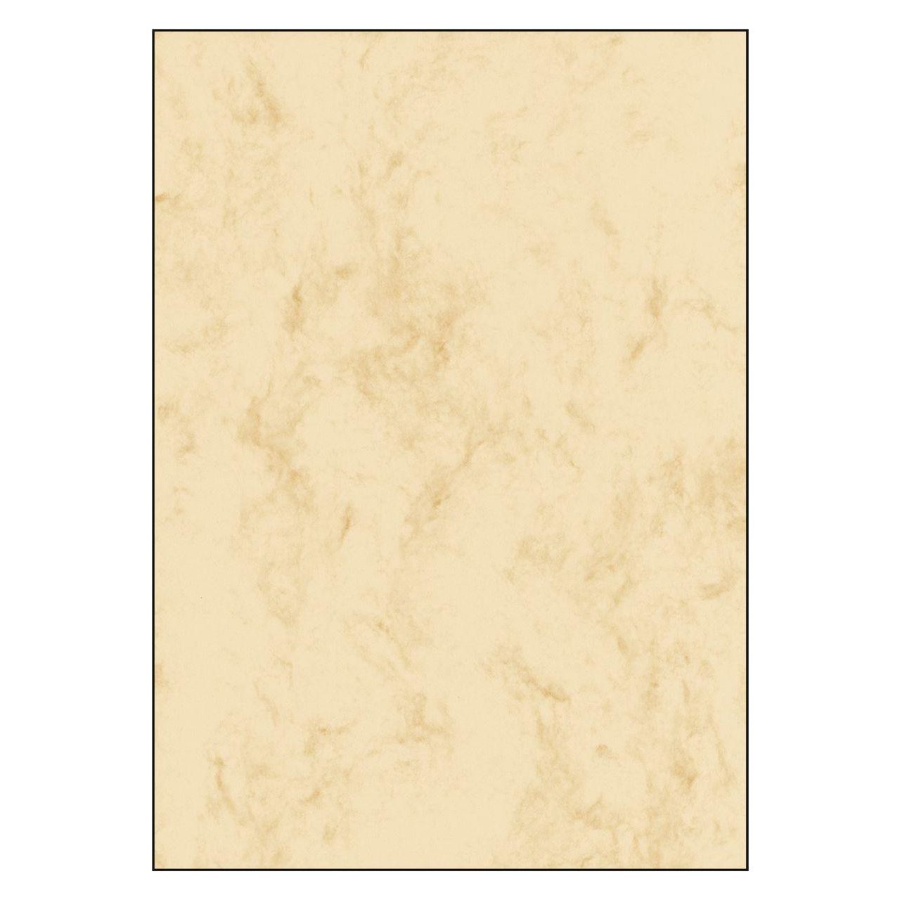SIGEL Briefpapier Marmor beige DIN A4 90 g/qm 100 Blatt