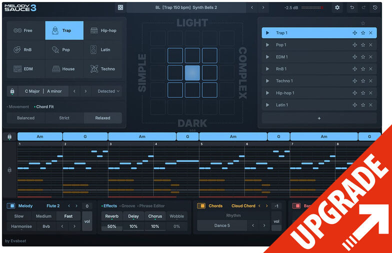 EVAbeat Melody Sauce 3 Upgrade
