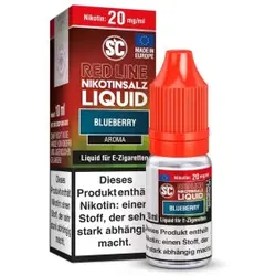Blueberry – Red Line NicSalt Liquid by SC 10ml / 10mg