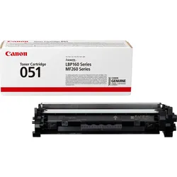 Canon 051 Toner-Cartridge, Schwarz