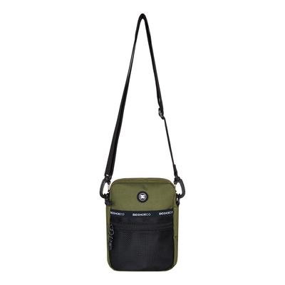 Schultertasche DC SHOES "Starcher", Herren, grün (bronze grün), Obermaterial: 100% Polyester., Taschen Schultertasche