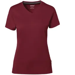 Damen T-Shirt "COTTON-TEC" 169 - XXL - weinrot
