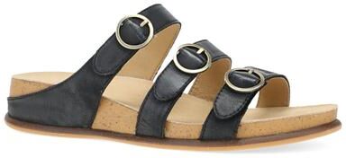 Women's Campbell Sandal by Dansko in Black (Size 40 M)