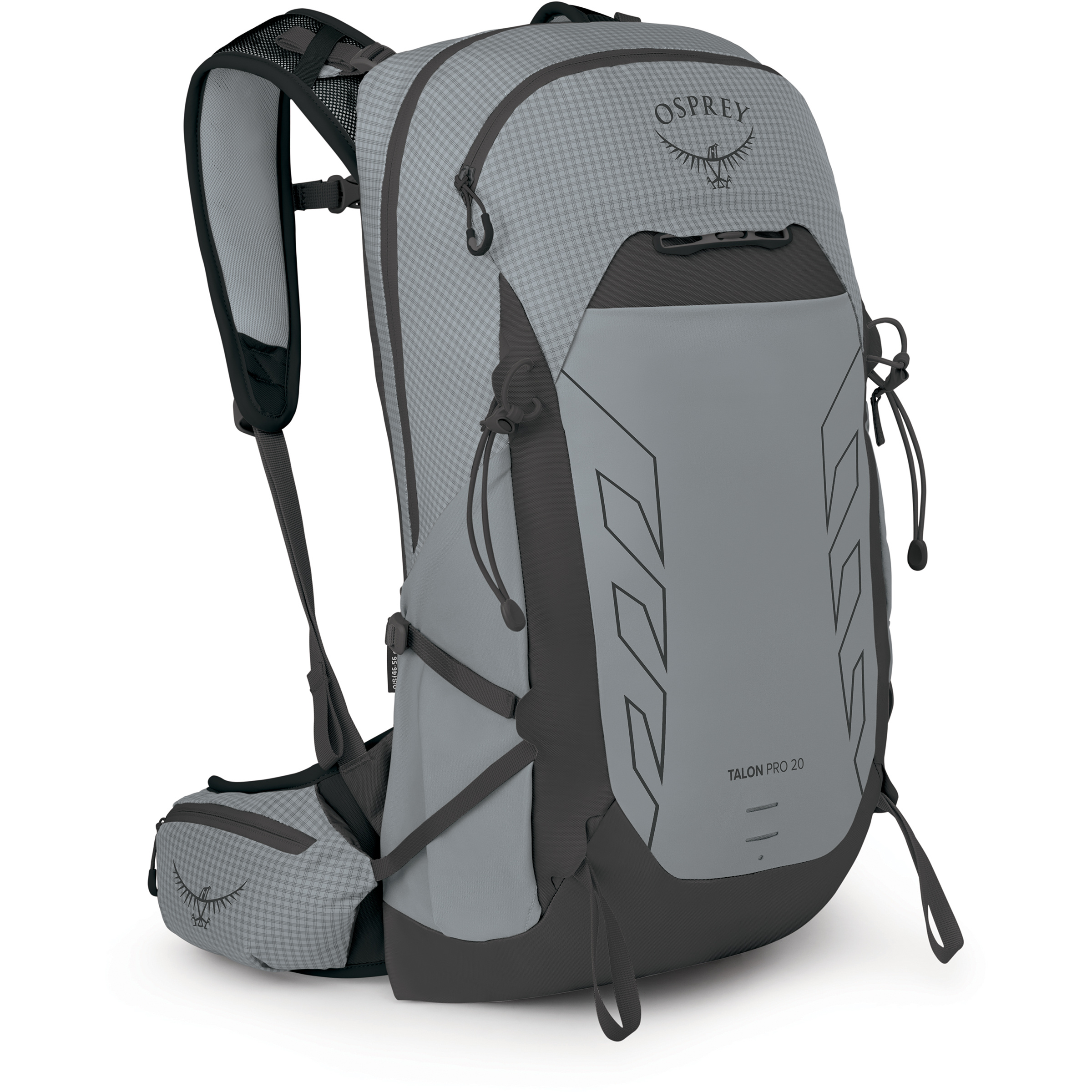 Osprey Talon Pro 20 Wanderrucksack grau Größe 20L Trekking Wasserabweisend