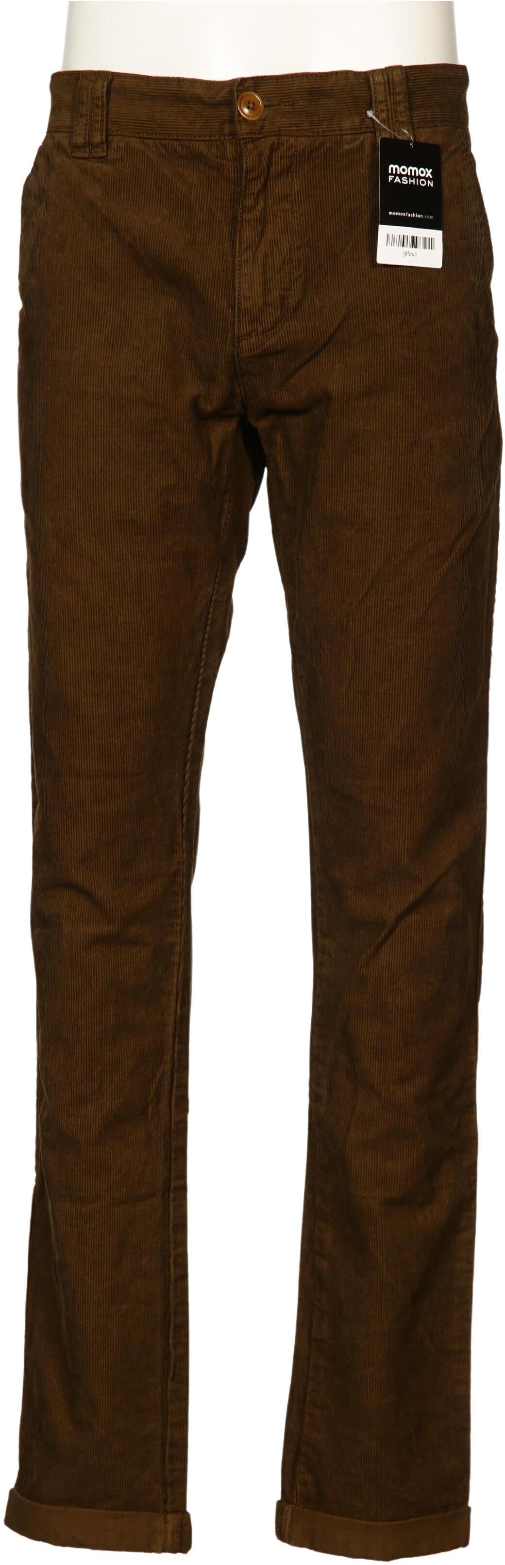 Barbour Herren Stoffhose, Braun, Gr. W34, Baumwolle - Second Hand