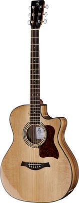 Harley Benton Baritone CLG-414BCE NT Natur Hochglanz