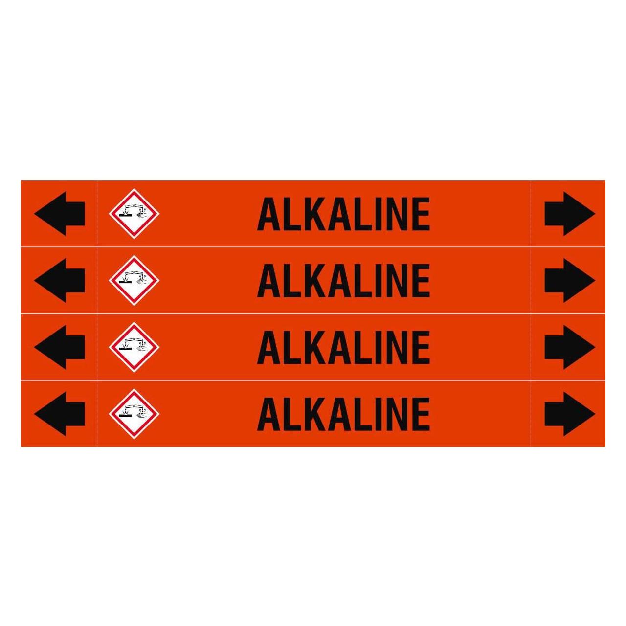 Brady ASME - Rohrmarkierer - Alkaline (ASMEPM-26X230MM-ALKALINE)