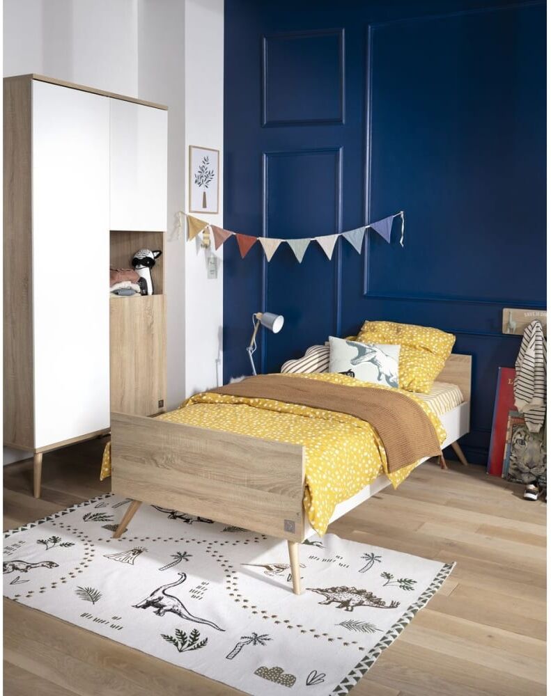 Sauthon Cama juvenil 190x90cm en madera marrón