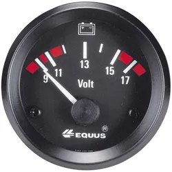 Equus, Fahrzeug Werkzeug, Kfz Einbauinstrument Voltmeter