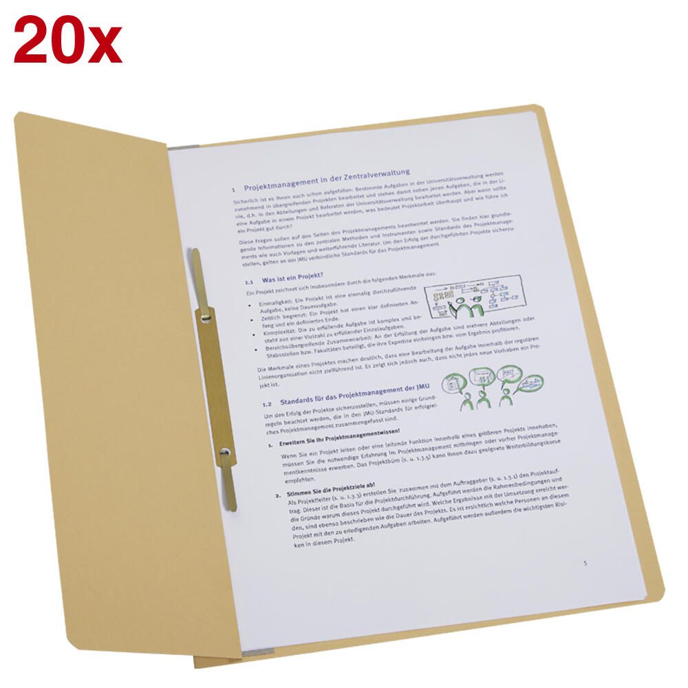 neutral Ösenhefter DIN A4 chamois 15079382000F