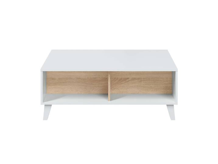 Table basse relevable scandinave avec rangements REGAL
