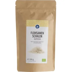 Flohsamenschalen 500 mg Kapseln Bio 180 ST