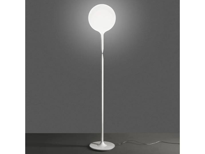 Castore 35 Stehleuchte White - Artemide - Wohnzimmer - Design - Glas - Kugel