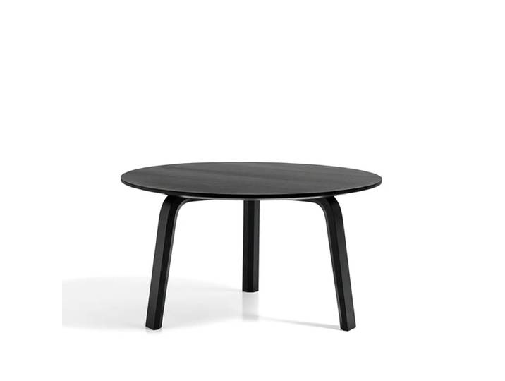 HAY Table basse Bella Black oak, Ø60x32 cm