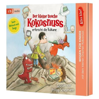 Alles klar! Der kleine Drache Kokosnuss erforscht die Vulkane - Ingo Siegner, CD, 9783837124200