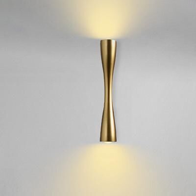 Cozy Casa Charm Luxury Modern Minimalist Outdoor Wall Lamp, Waterproof Creative Personality Decor, Nordic Home Aisle Lighting golden Shell
