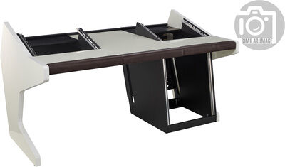 Sessiondesk Set Trio Weiß Hochglanz