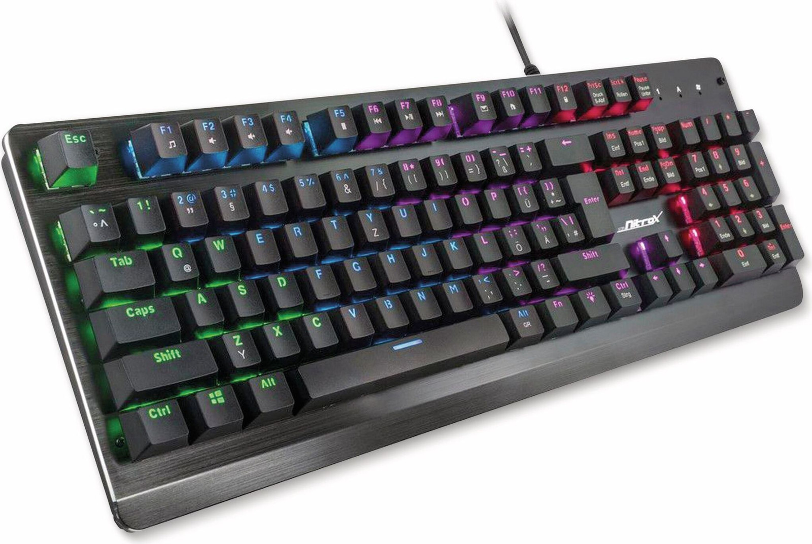 Inter-Tech Nitrox NK-2000ME Gaming Toetsenbord