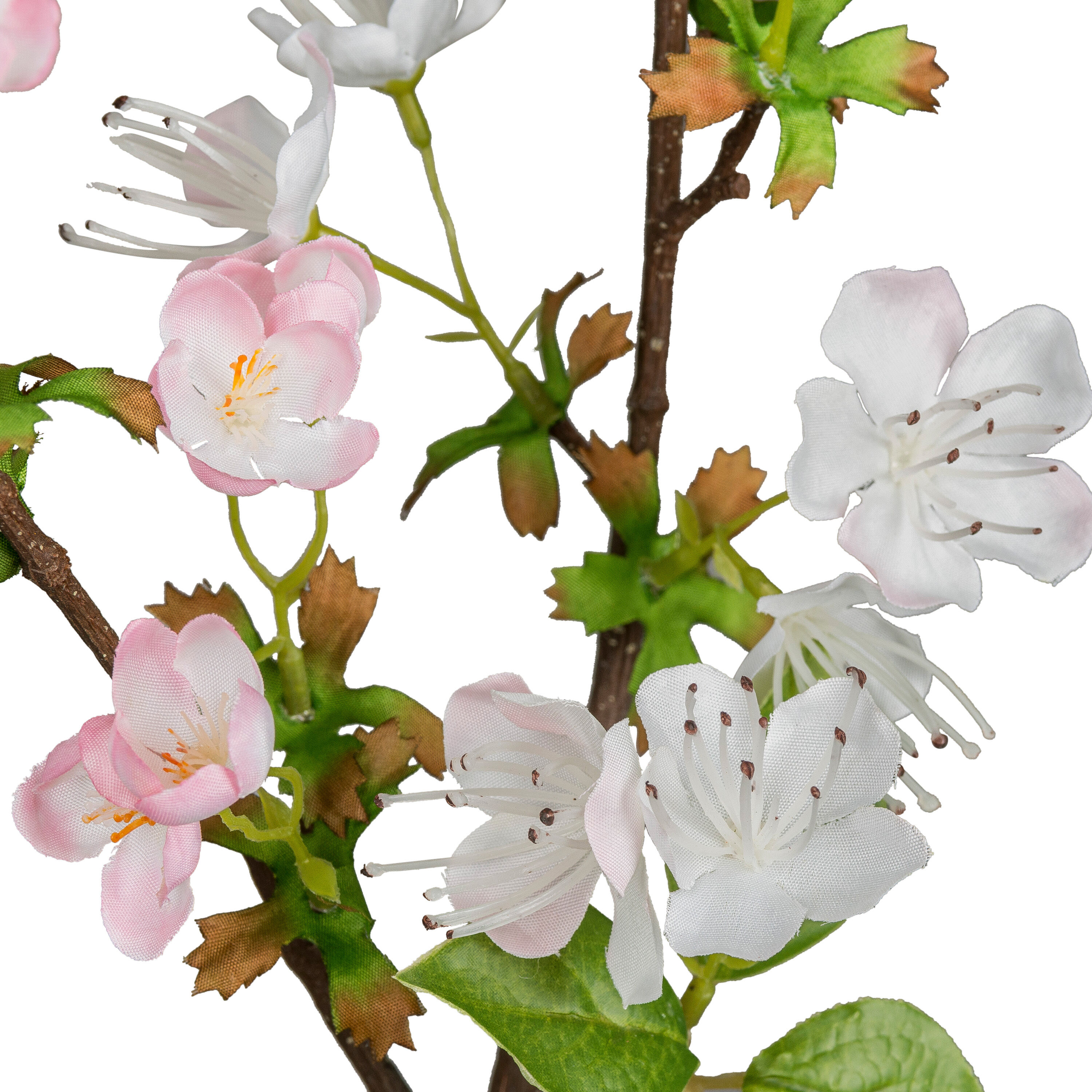 Kunstzweig CREATIV GREEN "Apfelblütenzweig", rosa, H:50cm, Kunststoff, Kunstpflanzen, Kunstzweig, mit traumhaft schönen Blüten