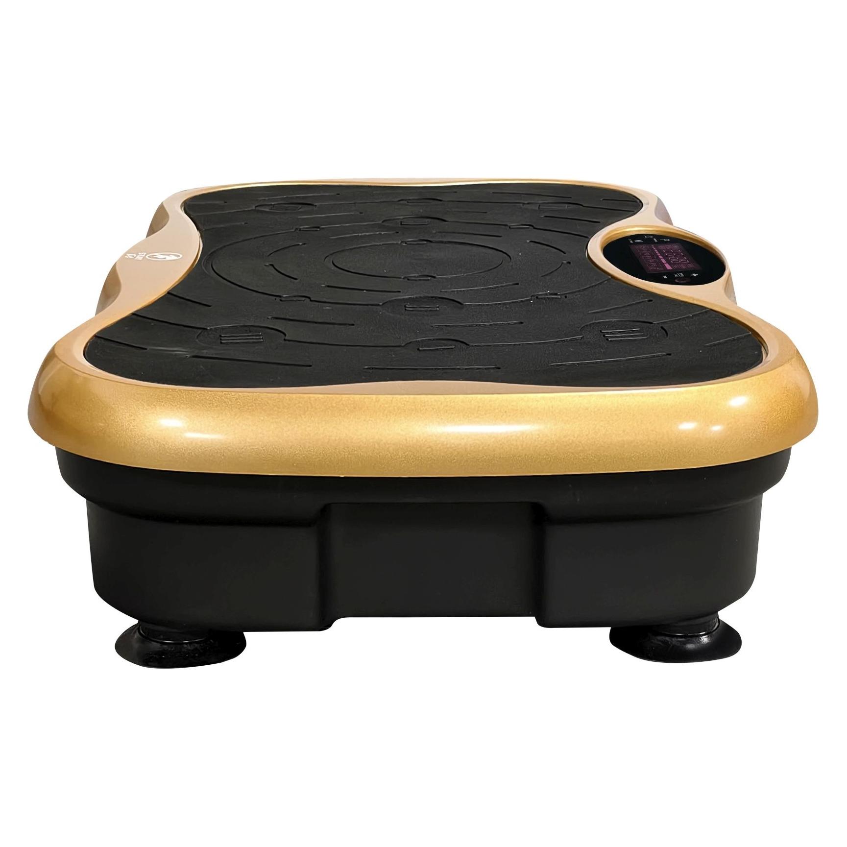 Extralink Platofrma Wibracyjna Do ćwiczeń Fitness Moonwalk Spinmove Złoty (5904960296532)