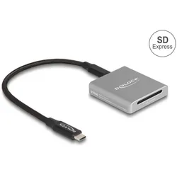DELOCK USB Type-C Card Reader für SD Express (SD 7.1) SK