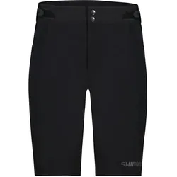 Shimano, Herren, Velohosen, Men Evolve Terra Cargo Shorts bl (L), Schwarz
