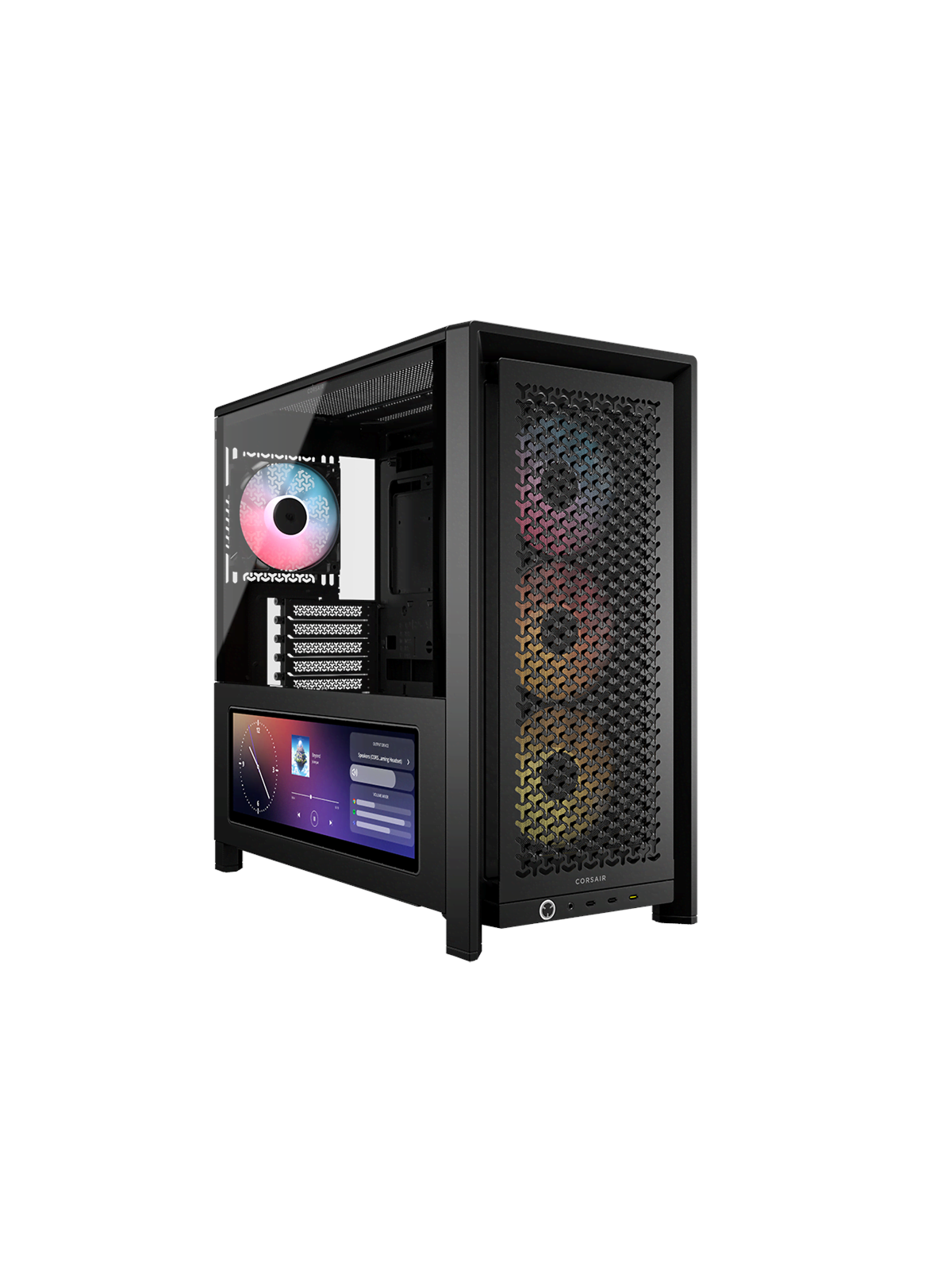 Corsair FRAME 4000D LCD RS ARGB - Gehäuse - Miditower - Schwarz