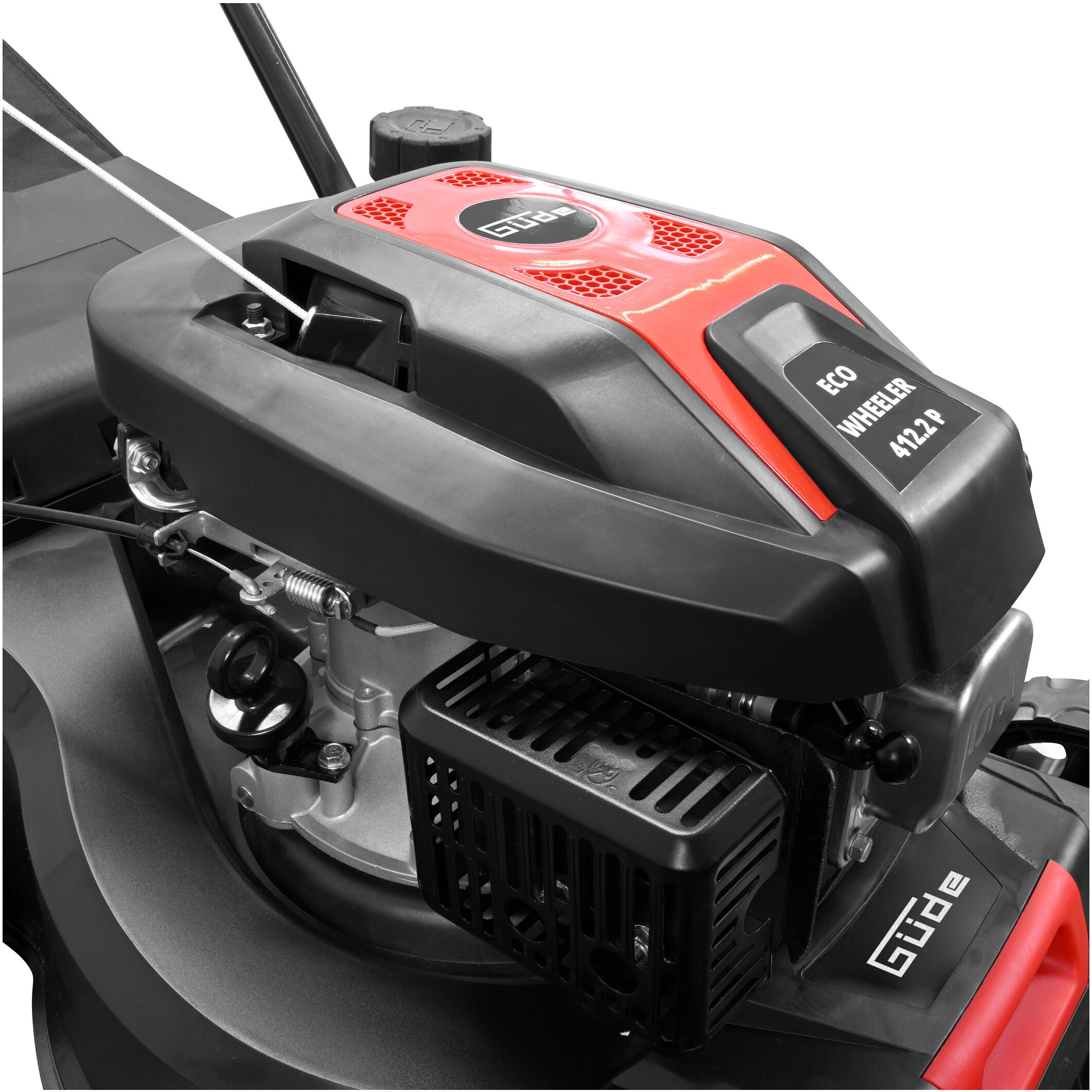 GÜDE Benzin Rasenmäher »Eco Wheeler 412.1 P«, 1,5 kW, 2 PS
